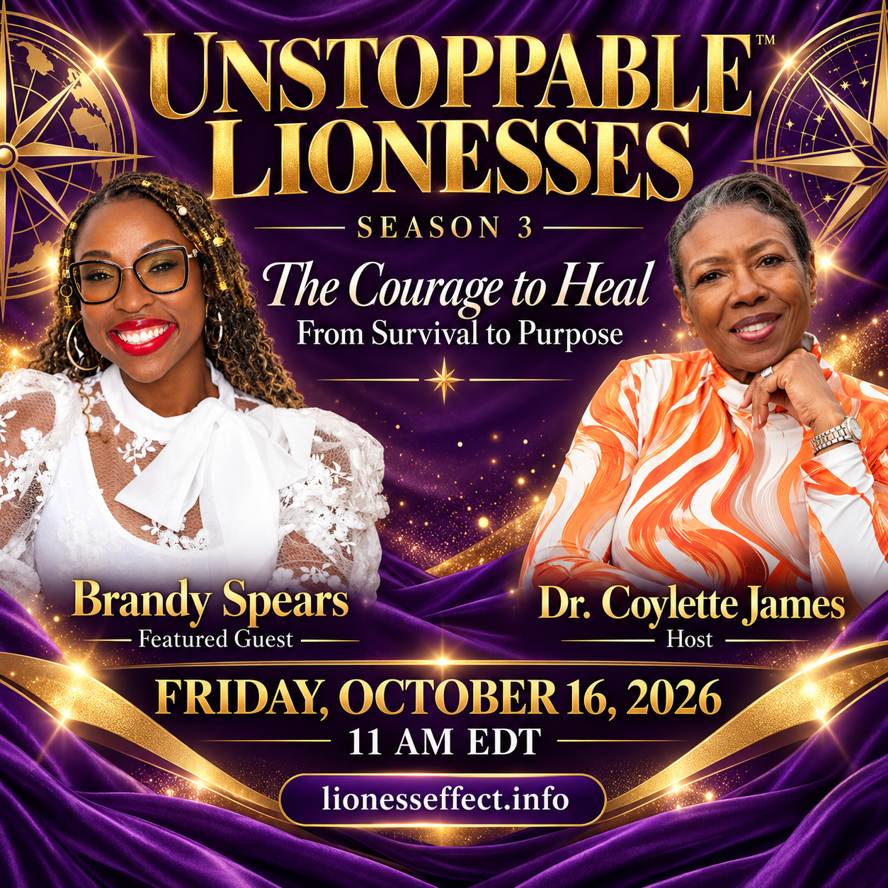 Brandy Spears featured on Unstoppable Lionesses